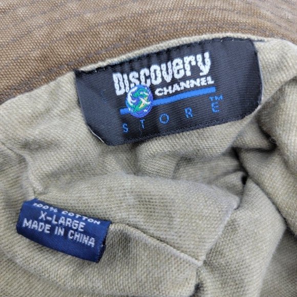 Discovery Channel Store 100% Cotton Bucket Hat X-Large - Picture 3 of 5